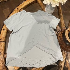 Lululemon Quick Pace Short Sleeve Blue cast